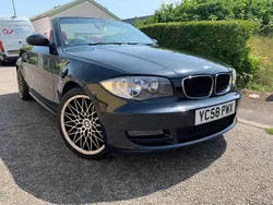 Black Used 2008 BMW 120 Cabriolet Comfort Edition Cabriolet | £2,000