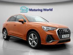 Orange Used 2022 Audi Q3 S-Line SUV | £25,200 (Good price)