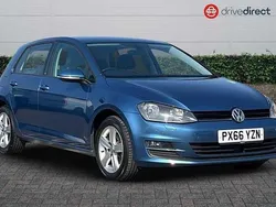 Blue Used 2016 VW Golf VII Edition Hatchback | £11,700 (Fair price)
