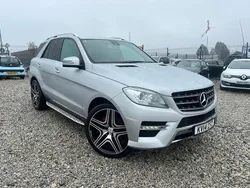 Silver Used 2014 Mercedes ML350 AMG SUV | £11,495 (Fair price)