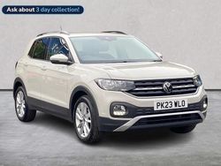 Grey Used 2023 VW T-Cross SE SUV | £17,638 (Fair price)