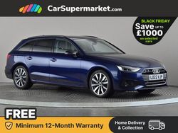 Blue Used 2022 Audi A4 Sport Estate | £26,797 (Expensive)
