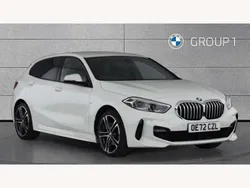 White Used 2022 BMW 118 M Sport Hatchback | £22,490 (Fair price)