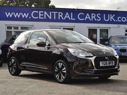 Mauve/purple Used 2016 DS Automobiles DS3 Chic Hatchback | £4,695 (Fair price)