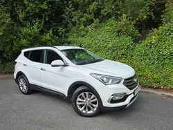 White Used 2016 Hyundai Santa Fe Premium SUV | £6,995 (Good price)