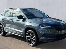 Grey Used 2022 Skoda Karoq SportLine SUV | £20,650 (Fair price)
