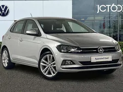 Silver Used 2018 VW Polo SEL Hatchback | £13,805 (Fair price)