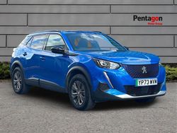 Blue Used 2023 Peugeot e-2008 Active+ SUV | £14,185 (Fair price)