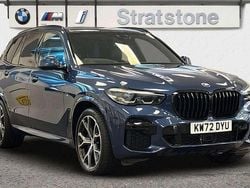 Blue Used 2023 BMW X5 M Sport SUV | £48,995 (Fair price)