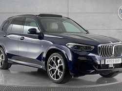 Blue Used 2019 BMW X5 M Sport SUV | £37,450 (Fair price)