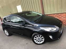 Black Used 2017 Ford Fiesta Titanium Hatchback | £7,995 (Fair price)