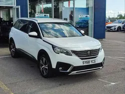 White Used 2019 Peugeot 5008 Allure MPV | £14,395 (Fair price)