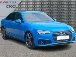 Blue Used 2019 Audi A4 Black Edition Sedan | £17,935 (A bit pricey)