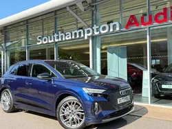 Blue Used 2023 Audi Q4 e-tron Black Edition SUV | £35,589 (A bit pricey)