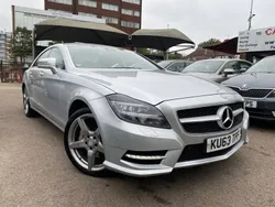 Silver Used 2013 Mercedes CLS350 AMG Coupe | £11,795 (Fair price)