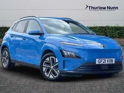 Blue Used 2021 Hyundai Kona Premium SUV | £13,249 (Fair price)