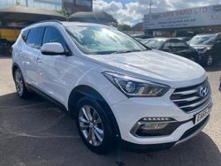 White Used 2015 Hyundai Santa Fe Premium SUV | £9,999 (A bit pricey)