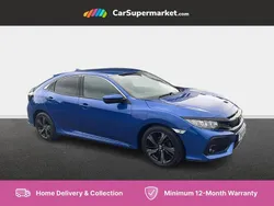 Blue Used 2019 Honda Civic SR Hatchback | £10,497 (Fair price)