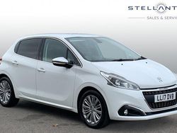 Yellow Used 2017 Peugeot 208 Allure Hatchback | £6,457 (Fair price)