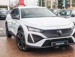 White Used 2024 Peugeot 408 Allure Hatchback | £19,812 (Fair price)