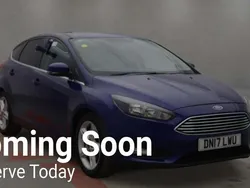 Blue Used 2017 Ford Focus Zetec Hatchback | £6,495 (Good price)