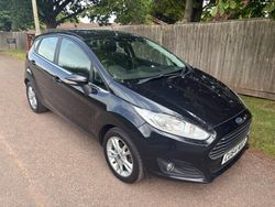 Black Used 2014 Ford Fiesta Zetec Hatchback | £3,995 (A bit pricey)