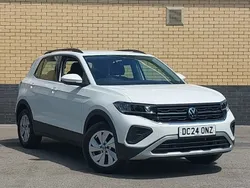 White New 2024 VW T-Cross Life SUV | £22,498 (Good price)