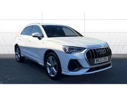 White Used 2023 Audi Q3 S-Line SUV | £27,652 (Good price)