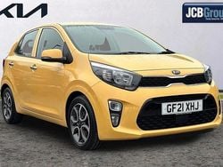 Yellow Used 2021 Kia Picanto 3 Hatchback | £12,495 (Fair price)