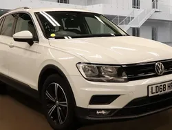 White Used 2018 VW Tiguan SE SUV | £14,299 (Fair price)