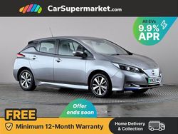 Grey Used 2020 Nissan Leaf Acenta Hatchback | £7,197 (Fair price)