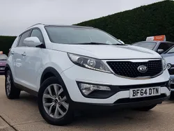 White Used 2014 Kia Sportage 2 SUV | £8,495 (Expensive)