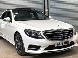 White Used 2015 Mercedes S350 AMG line Sedan | £21,950 (Fair price)