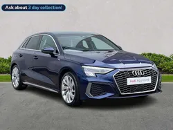 Blue Used 2023 Audi A3 S-Line Hatchback | £24,606 (Fair price)
