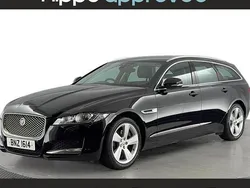 Black Used 2018 Jaguar XF Portfolio Sedan | £14,920 (Fair price)