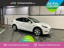 White Used 2022 Tesla Model Y Long Range SUV | £28,197 (Fair price)