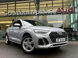 Silver New 2024 Audi Q5 S-Line SUV | £42,890