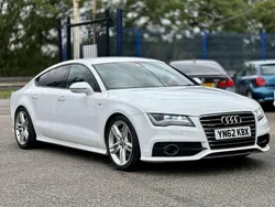White Used 2013 Audi A7 Sportback S-Line Hatchback | £13,495