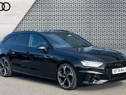 Black Used 2024 Audi A4 Black Edition Estate | £35,013 (Expensive)