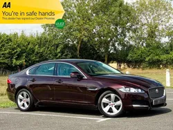 Red Used 2017 Jaguar XF Portfolio Sedan | £11,795 (Fair price)