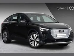 Black Used 2022 Audi Q4 Sportback e-tron Sport SUV | £23,500
