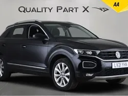 Black Used 2021 VW T-Roc SEL SUV | £18,280 (Good price)
