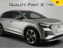 Silver Used 2021 Audi Q4 e-tron S-Line SUV | £17,000