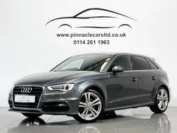 Grey Used 2014 Audi A3 Sportback S-Line Hatchback | £11,990 (A bit pricey)