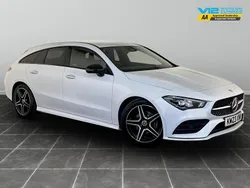 White Used 2023 Mercedes CLA180 AMG Line Premium Sedan | £21,995 (Super price)