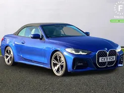 Blue Used 2021 BMW 420 Comfort Edition Cabriolet | £28,499