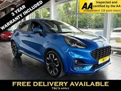 Blue Used 2021 Ford Puma Gen-E ST-Line X SUV | £13,495 (Good price)