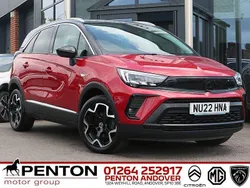 Red Used 2022 Vauxhall Crossland Ultimate SUV | £12,290 (Fair price)