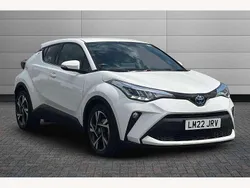 White Used 2022 Toyota C-HR Design SUV | £20,950 (Fair price)