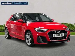 Red Used 2019 Audi A1 S-Line Hatchback | £14,076 (Fair price)